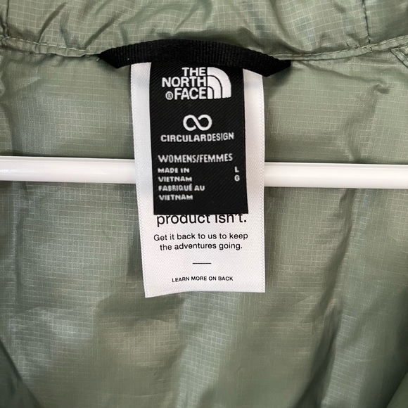 The North Face ThermaBall Parka- Large - Bark Mist- New with Tags - Picture 4 of 6